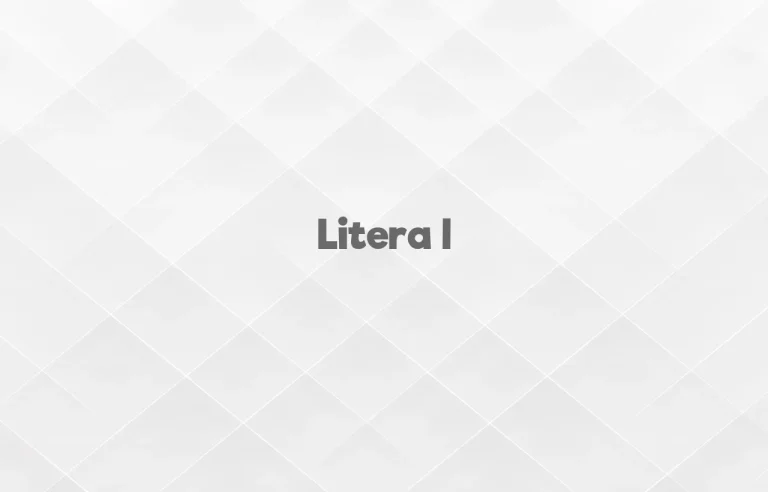 litera i
