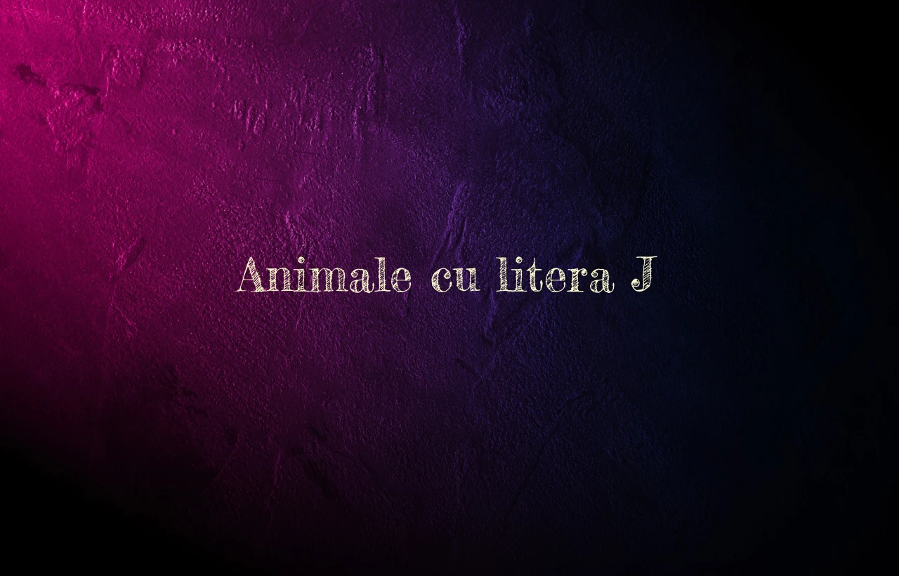 animale cu litera j