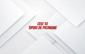 cele 10 tipuri de pronume