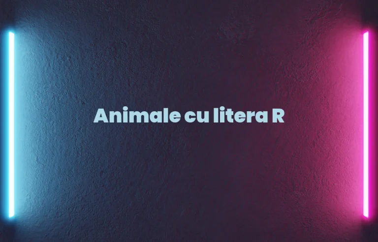 animale cu litera r