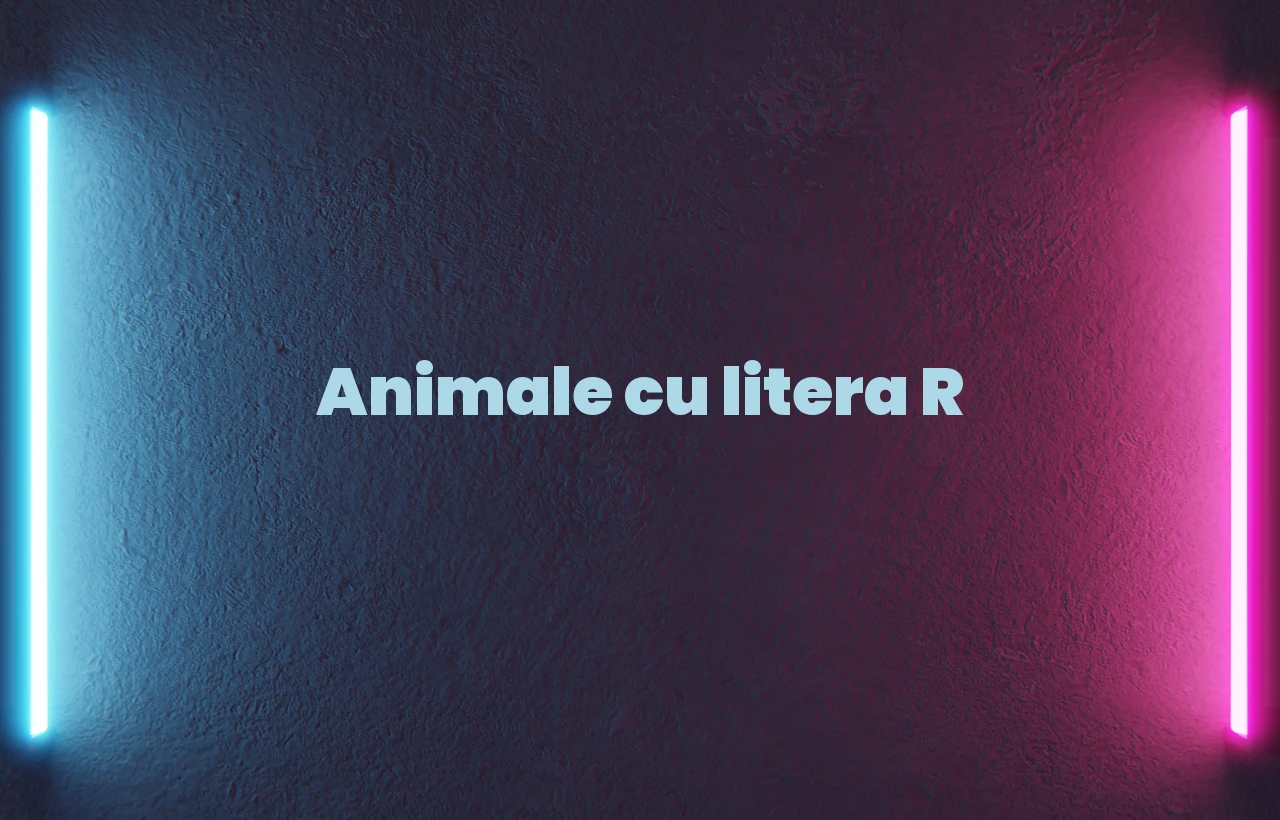 animale cu litera r