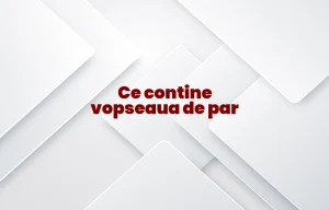 ce contine vopseaua de par