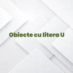 obiecte cu litera u