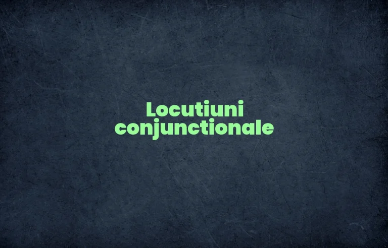 locutiuni conjunctionale